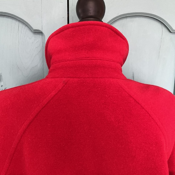 Brooks Brothers Red Wool Coat. Quilted lining. Made in Italy. See measurements - Picture 8 of 13